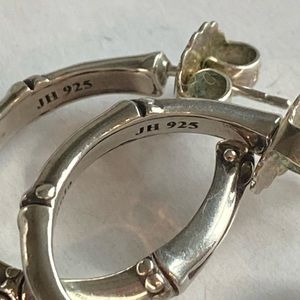John Hardy Bamboo Hoop Earrings